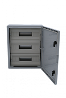 Корпус щита распределительного 400x500x175мм, Din-рейки 51M (3х17), навесной, пластик | код CP5104 | CETINKAYA PANO