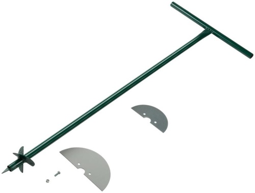 Бур садовый, L=1000 мм, 2 насадки 150 мм и 200 мм | код 77241 | КУРС РОС фото 4