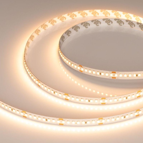 Лента светодиодная RT-A192-10mm 24V Warm2400 (17.6 W/m, IP20, 2835, 5m) (ARL, высокая эффективность 150 лм/Вт, 192 LED/m) | код 55994 | Arlight
