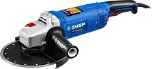 Углошлифовальная машина Зубр Профессионал УШМ-П230-2200 П 2200Вт 6600об/мин рез.шпин.:M14 d=230мм | код 1907077 | ЗУБР