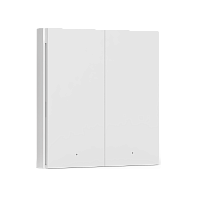 Выключатель умный беспроводной двухклавишный, белый AQARA | код. WRS-R02 | Aqara