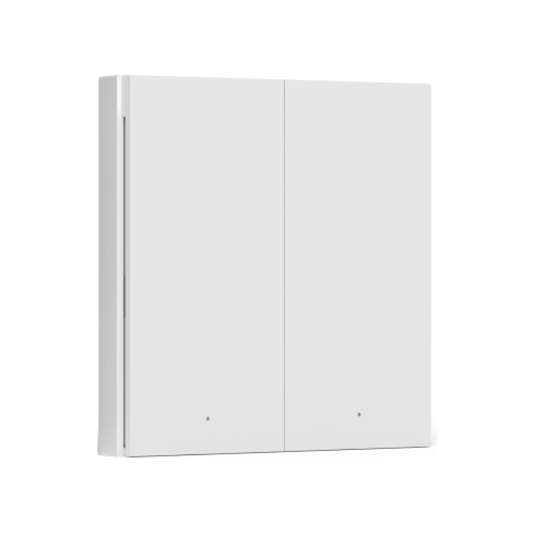 Выключатель умный беспроводной двухклавишный, белый AQARA | код. WRS-R02 | Aqara Выключатель умный беспроводной двухклавишный, белый AQARA | код. WRS-R02 | Aqara