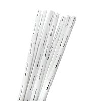 Трубка термоусадочная ТУТ нг 8/4 бел. 1м (уп.50м) PROxima EKF tut-8-w-1m