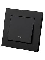 Выключатель перекрестный 1 кл. 10А черный Сенеж TDM | код SQ1816-0310 | TDM