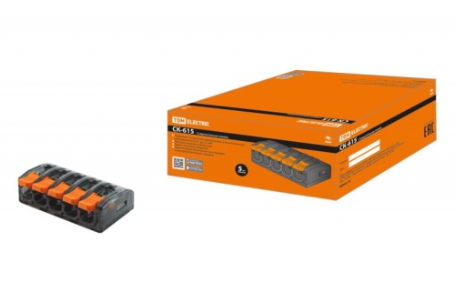 Соединительная клемма СК-615 (2,5мм2) TDM | код SQ0527-0023 | TDM