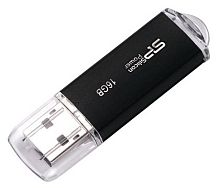 Флеш Диск Silicon Power 16GB Ultima II-I Series SP016GBUF2M01V1K USB2.0 черный | код 662554 | Silicon Power