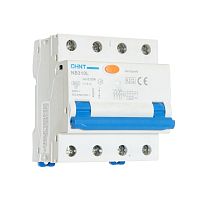 Автоматический выключатель дифференциального тока NB310L 3N 3P+N 10A 30mA, тип AС, х-ка C, 6kA (CHINT) | код 660019 | CHINT
