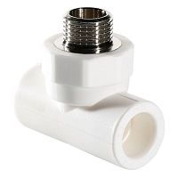 Тройник PPR с переходом на нар. р. 25х1/2" | код. VTp.733.0.02504 | VALTEC