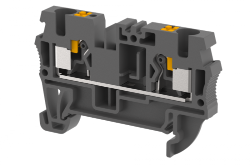 Клемма проходная PUSH-IN 4 мм2, на 2 подключения, черная PQ4-BLACK | код 3103010005 | Elmex Клемма проходная PUSH-IN 4 мм2, на 2 подключения, черная PQ4-BLACK | код 3103010005 | Elmex