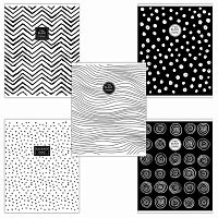 Тетрадь А5 48 л. HATBER скоба, клетка, ламинация, I Like Black (5 видов в спайке), 48Т5лВ1 | код 403675 | HATBER