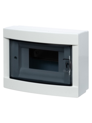 Бокс ЩРН-ПМ-6 модулей, навесной, АБС-пластик, IP41, Народный | код SQ0920-0003 | TDM НАРОДНЫЙ