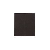 Выключатель STRONG 2 кл 10А с/у антрацит KRANZ | код KR-78-0706-5 | KRANZ