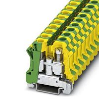 Заземляющие клеммы для выполнения проводки в зданиях UTI 16-PE | код 3073830 | PHOENIX CONTACT