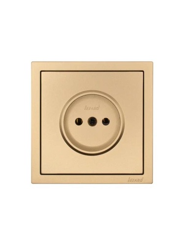 ZIMA Розетка б/з ПБТ золото безвинтовой зажим/клемма LEZARD | код 704-3688-121BQC | LEZARD фото 3 ZIMA Розетка б/з ПБТ золото безвинтовой зажим/клемма LEZARD | код 704-3688-121BQC | LEZARD фото 3