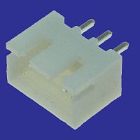 Разъём питания низковольтный RUICHI W-03 наклон 2.54 мм, 3 контакта | код 55053 | Ruichi