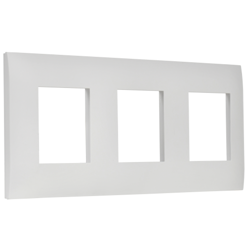 SKANDY Рамка 3-местная SK-F03W арктический белый IEKновинка | код SK-M32-K01 | IEK фото 4