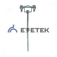 Держатель полоса/пруток для деревянного фасада, оцинк. | код 91033 | ЕЗЕТЕК