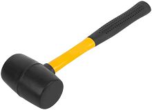 Киянка 60мм 450г фибергласовая ручка резинов. FIT 45493