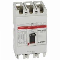 Автоматический выключатель DRX125 термомагнитный 20A 3П 20KA | код. 027021 | Legrand 