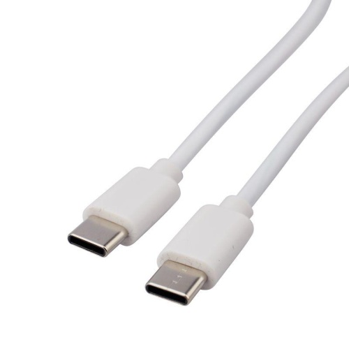 Кабель Type-C - Type-C 2A, 1m, PVC, white, 18-1833, | код 18-1833 | REXANT фото 3