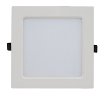 Панель светодиодная встраиваемая квадратная SLP-eco 6Вт 230В 4000К 420Лм 117мм белая IP40 IN HOME | код 4690612012933 | IN HOME
