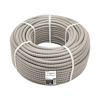 Труба гофрированная из ПВХ с зондом, 16 мм (бухта 50 м/уп.) REXANT | код 28-0160-50 | REXANT