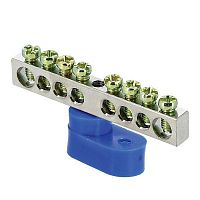 Шина 0 63.08 (1-н изолятор стойка) никель | код. sn1-63-08-1 | EKF