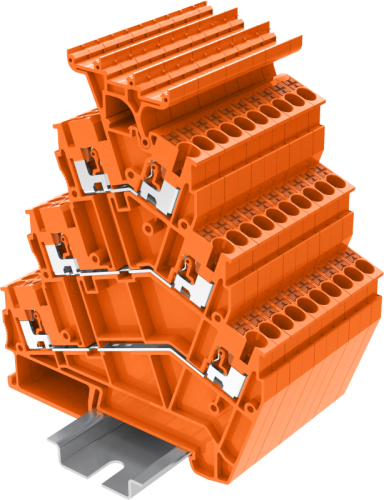 TPTS2.5-2T-OG Клемма TP проходная 3-уровневая угловая с держателем маркировки, Push-in, сеч.2.5мм2, оранж., шт | код TPTS2.5-2T-OG | SUPU TPTS2.5-2T-OG Клемма TP проходная 3-уровневая угловая с держателем маркировки, Push-in, сеч.2.5мм2, оранж., шт | код TPTS2.5-2T-OG | SUPU