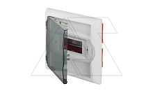 Щит встраив. ECO BOX 1x6M, N/PE 2x 2x16+3x10mm2, дымчатая пласт. дверь, белый RAL9003, 240x270x106mm, IP40 | код 2511-01 | Elektro-plast Nasielsk