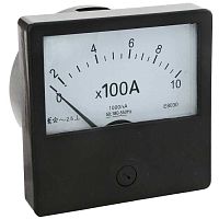 Амперметр RUICHI Э8030 1КА/5A (аналог), класс точности 2,5 | код 78059 | Ruichi