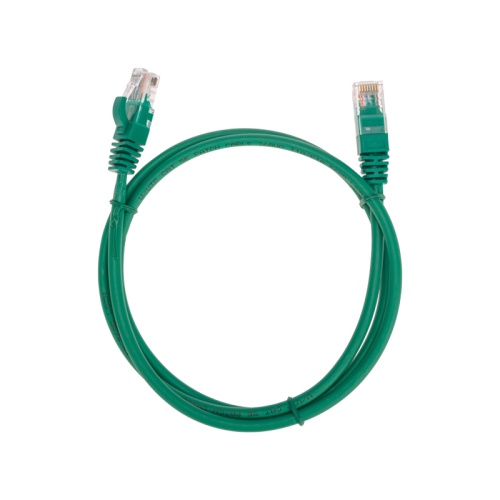 Патч-корд U/UTP, CAT 5e, RJ45-RJ45, 26AWG, LSZH, зеленый, 1м REXANT | код 02-0106-1 | REXANT