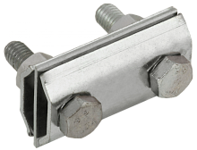 Заж. соед. двойн. сквозной пр.-пр. 8мм нерж. сталь IEK | код ZCC84-20-1-08 | IEK