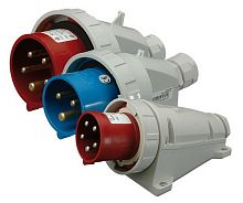 Вилка настенная EPH-3253 IP67 (32A, 400V, 3P+N+PE) | код 004482071 | ETI