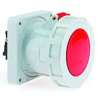 Розетка встраиваемая 125А 4P 400в 6h IP67 120х120 Bals 13447 | код 13447 | Bals