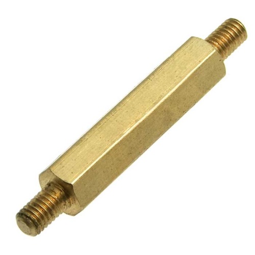 Стойка для печатной платы RUICHI PCHNN-20, шестигранная латунная | код 63030 | Ruichi Стойка для печатной платы RUICHI PCHNN-20, шестигранная латунная | код 63030 | Ruichi