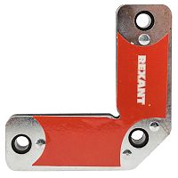 Магнитный угольник-держатель для сварки на 4 угла, усилие 11,3 кг REXANT | код 12-4839 | REXANT