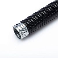 Металлорукав в ПВХ изоляции RUICHI МРПИ-22, черный, бухта 50 м | код 114487 | Ruichi