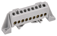 TEKFOR Шина L фаза в комбинированном DIN-изоляторе Стойка 6х9-11-Ср IEK | код TF-NN10-07-DP-K03 | IEK