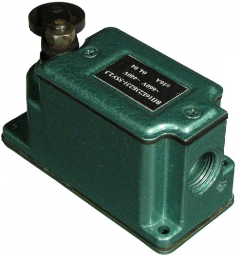 Выключатель путевой ВП-16Г23В231-55У2.3, рычаг с роликом, 16А, 1з+1р, мгновенного действия, IP55 | код A8020-80086012 | РЕЛЕ И АВТОМАТИКА Выключатель путевой ВП-16Г23В231-55У2.3, рычаг с роликом, 16А, 1з+1р, мгновенного действия, IP55 | код A8020-80086012 | РЕЛЕ И АВТОМАТИКА