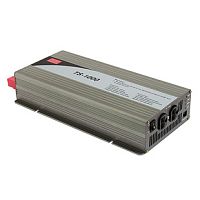 Источник питания DC-AC, 1000Вт, Рпик=1500Вт, Uвх=21.0 - 30В DC, Uвых=110В АС, КГИ<3%, изоляция 3000В AC, в кожухе 393х183х70мм, вес 4.3кГ, 0…+60С | код TS-1000-124A | MeanWell