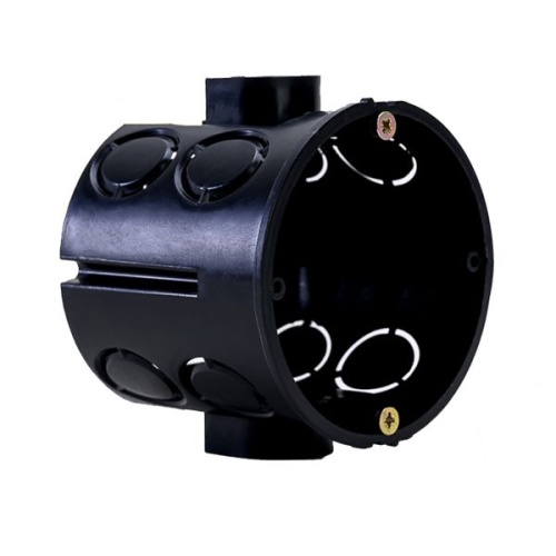 Коробка установочная КМТ-010-060 со стыковочными узлами для твердых стен (71х62) розничный стикер EKF | код plc-kmt-010-060-r | EKF фото 2