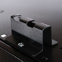 Комплект кронштейна для крепления лотка 100 мм к крыше шкафа ШТК-СП | код КЛГ-100-9005 | ЦМО