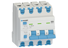 Автоматический выключатель дифф.тока D06 4р B6 30 мА электрон. тип АС ELVERT | код D0643BAC-06 | ELVERT