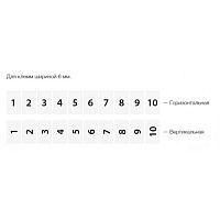 505 721, Маркировка (спец.печать), DO 10/6,5 (1) | код 0.0.0.5.05721 | KLEMSAN