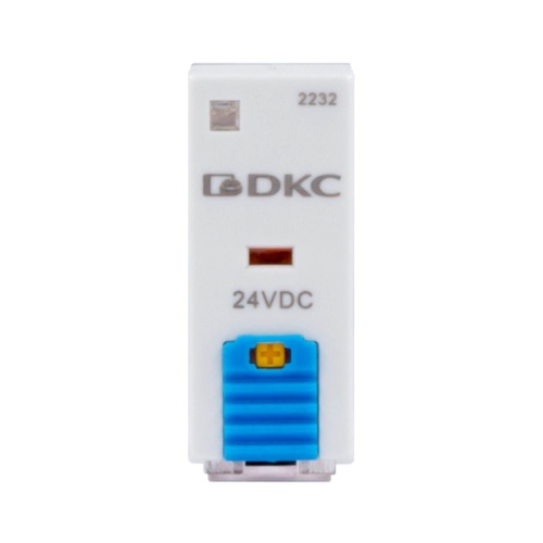 Реле миниатюрное промышленное, 2CO, ком. ток 8А, AgSnO2, напряжение 24V DC, опция: тест-кнопка+светодиод+защитный диод | код IR-24DC-2CO-D | DKC Реле миниатюрное промышленное, 2CO, ком. ток 8А, AgSnO2, напряжение 24V DC, опция: тест-кнопка+светодиод+защитный диод | код IR-24DC-2CO-D | DKC
