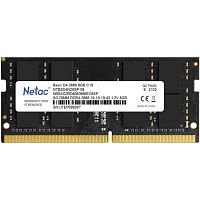 Память DDR4 8GB 2666MHz Netac NTBSD4N26SP-08 Basic RTL PC4-21300 CL19 SO-DIMM 260-pin 1.2В single rank Ret | код 1740131 | NETAC