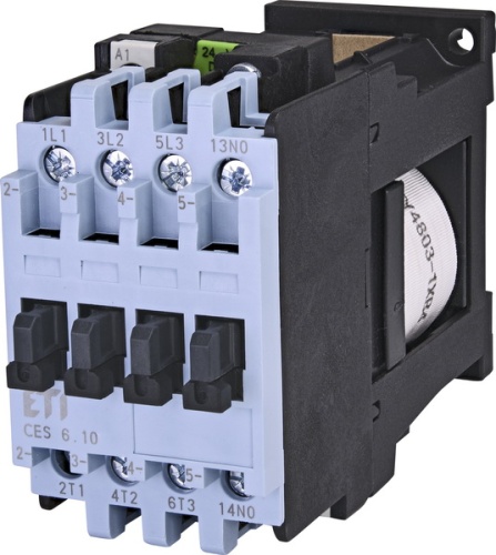 Контактор CES 6.10 (2,2 kW) 24V DC | код 004646504 | ETI