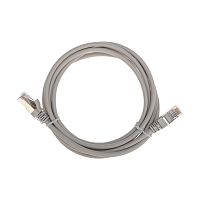 Патч-корд F/UTP, CAT 5e, RJ45-RJ45, 26AWG, LSZH, серый, 2м REXANT | код 02-0110-2 | REXANT