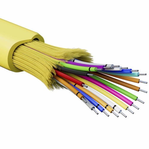 Кабель волоконно-оптический, распределительный, арамидные упрочняющие нити, для внутренней прокладки, нг(A)-HFLTx, 18 ОВ, категорияO | код RNDT9C18YL03 | DKC Кабель волоконно-оптический, распределительный, арамидные упрочняющие нити, для внутренней прокладки, нг(A)-HFLTx, 18 ОВ, категорияO | код RNDT9C18YL03 | DKC