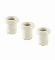 Керамический проходной изолятор для провода белый (10шт) TDM | код SQ2802-0020 | TDM